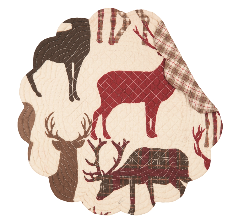 Colton Round Placemat - Set of 4