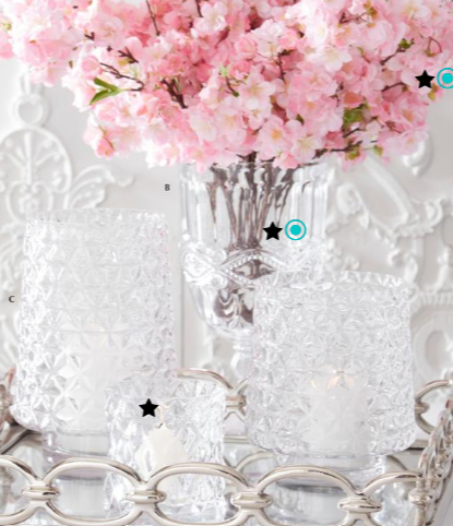 Pink Cherry Blossom Spray