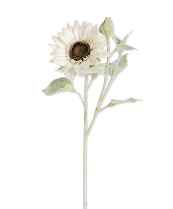 Sunflower 2 Tone Bloom & Blossom W/ Flocked - 3 Colors