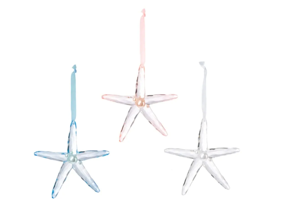 Seaside Starfish Ornaments - 3 Options