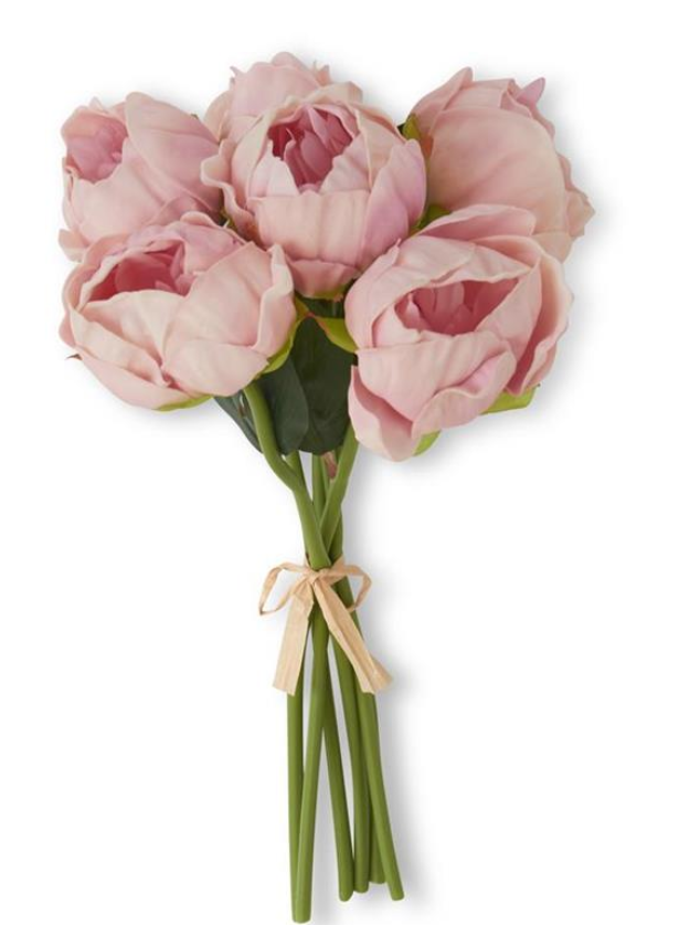 Pink Real Touch Peony Bundle