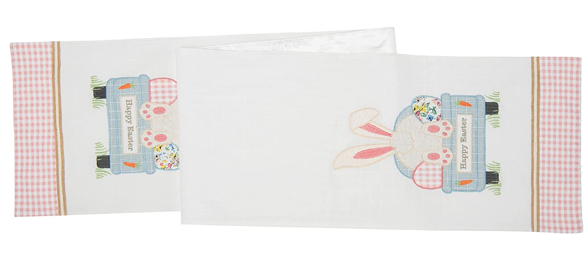 Happy Easter Bunny Table Runner  - 51"L