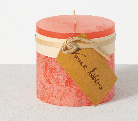 4" Pillar Timber Candles