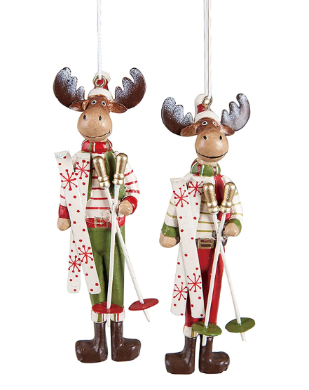 Nordic Moose Christmas Ornament - 3 Options