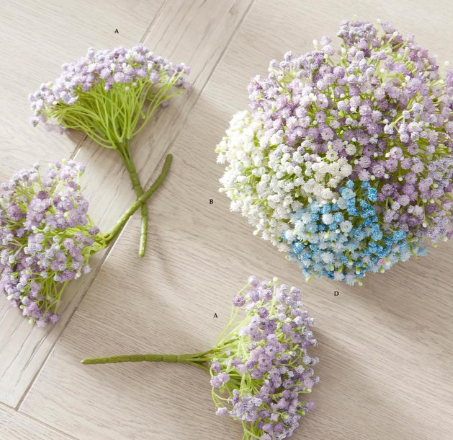 Purple Baby's Breath Pick