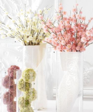 Cream Sycamore Fruit Ball Stem