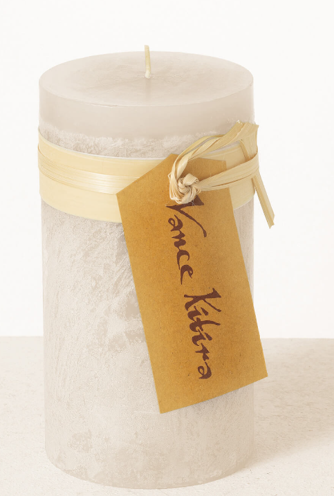 8" Pillar Timber Candles -