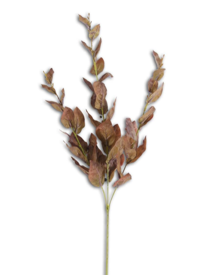 Two-Tone Basil Leaves Spray -28"