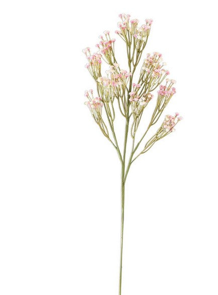 Cream Real Touch Babys Breath Spray-25"