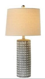 Whitewash Table Lamp