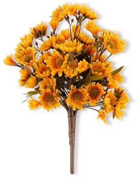 Golden Yellow Mum Bush