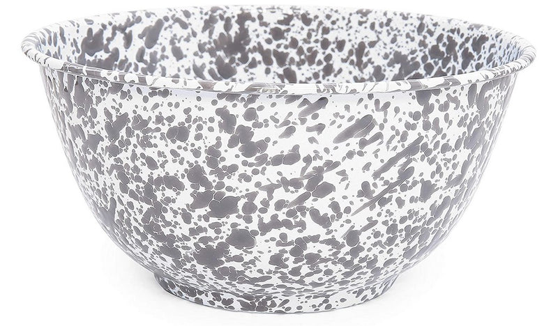 Bowl - 5 Quart Large Bowl - Splatter & Vintage
