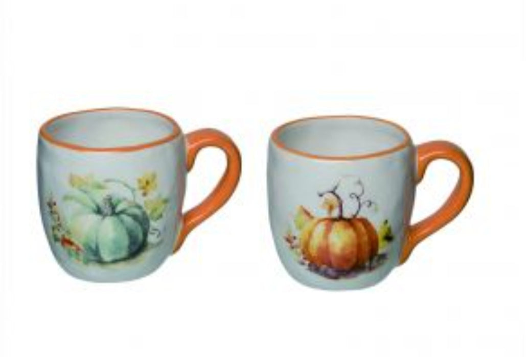 Painted Pumpkin Mug - 2 Styles