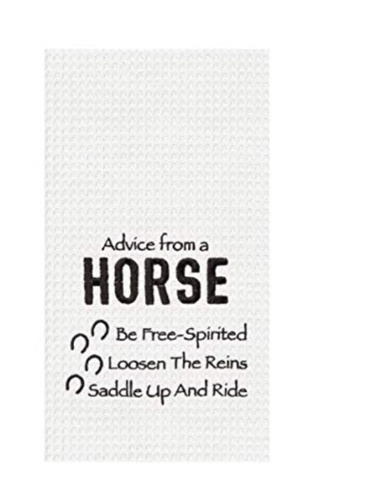Advice From A Horse Towel