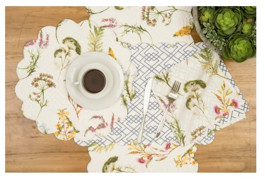 Genevieve Round Placemat - Set of 4