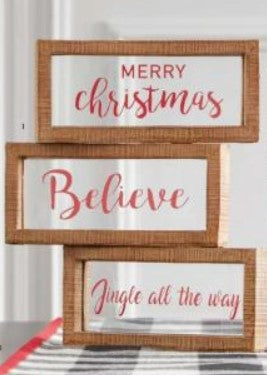 Christmas Tabletop Bricks - 3 Styles