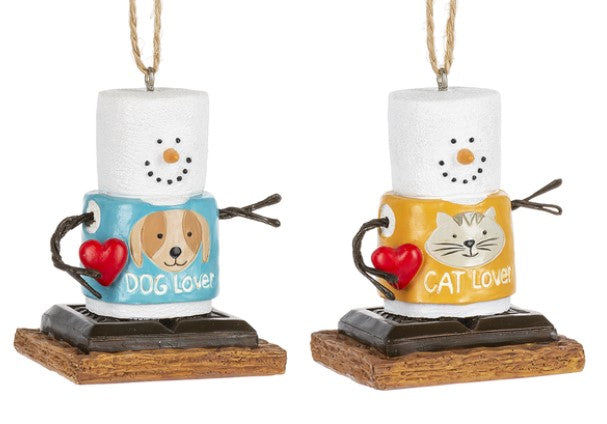 Pet Lover Ornaments  - 2 Styles