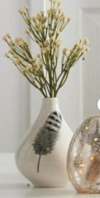 Cream Real Touch Babys Breath Spray-25"