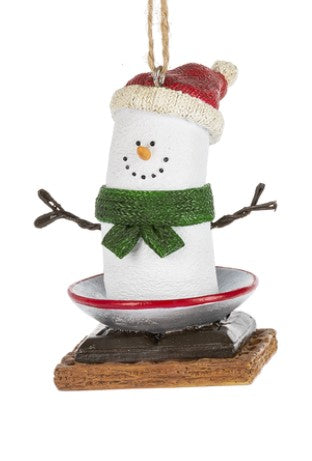 S'mores Winter Sports Ornaments - 2 Styles