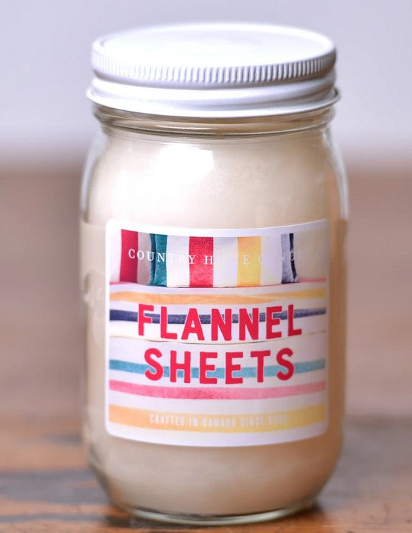 Flannel Sheets- Country Home Candle