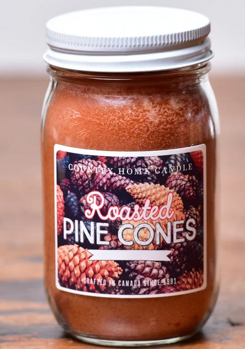 Roasted Pine Cones - Country Home Candle