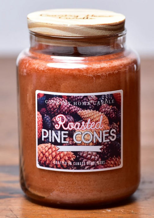 Roasted Pine Cones - Country Home Candle