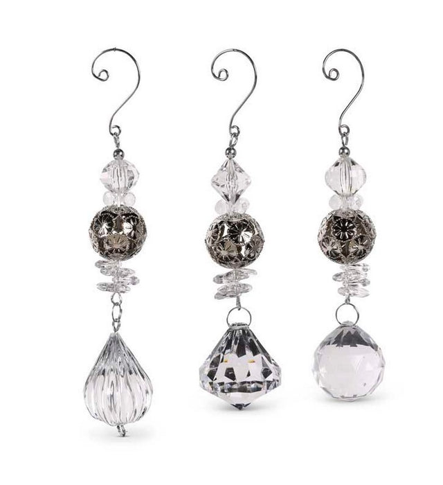 Long Icicle Drop Ornaments- 4 Options