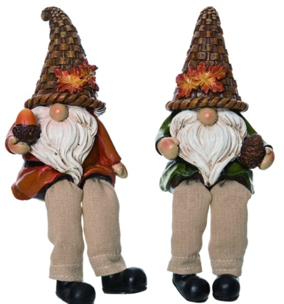 Autumn Gnome Sitter - 2 Options