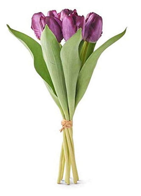 Real Touch Potted Tulips  - 4 Colors
