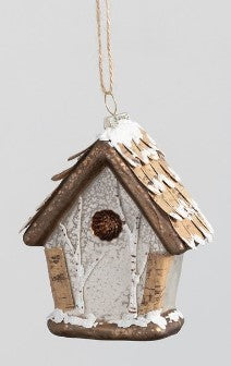 BIRD HOUSE ORNAMENT  Ornament