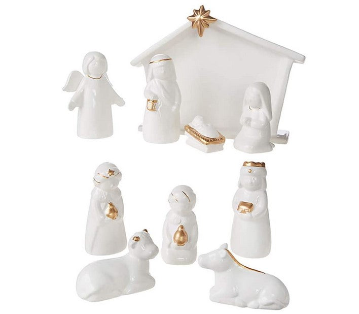 Nativity Figures, Set of 10