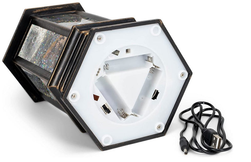 Nativity Musical Lighted Water Lantern