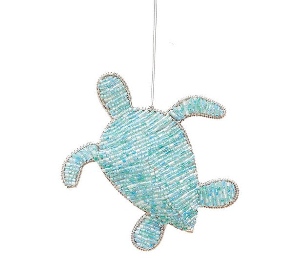 Beaded Turtle Ornament