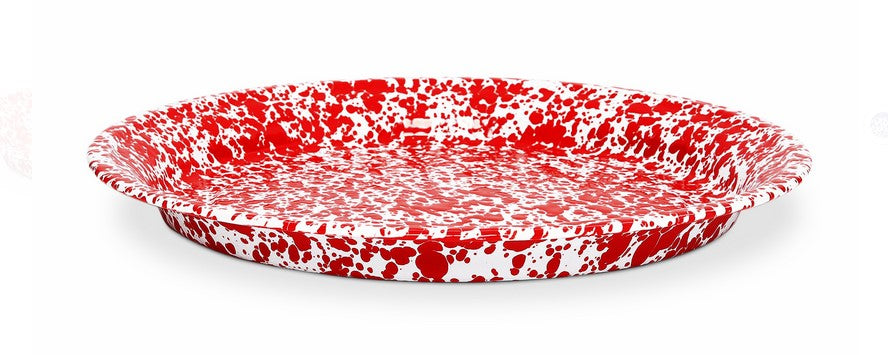 Splatter 20" Large Round Tray - 2 Colors