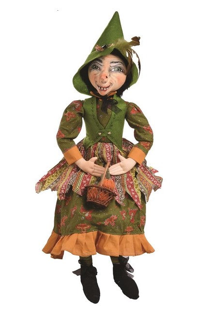 Gwinette Witch with Basket - Joe Spencer Collection