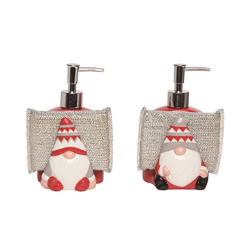 Gnome Soap Dispenser / Sponge Holder - 3 Options