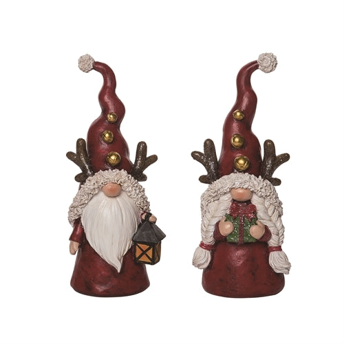 Christmas Gnome Figurines - Set of 2
