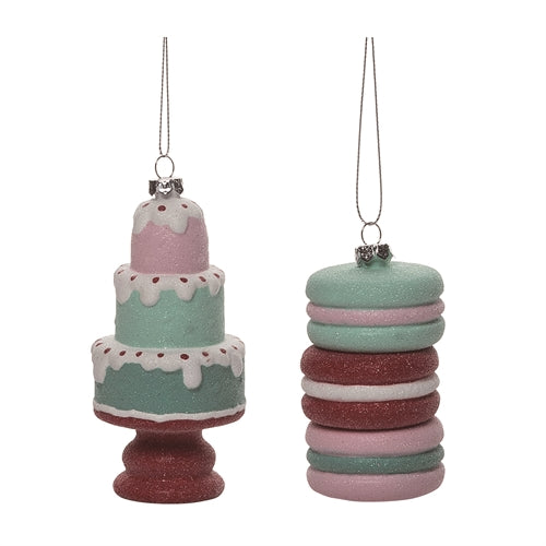 Cookies and Cake Ornament - 2 Styles