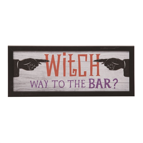 Layered Witch Bar Wall Decor