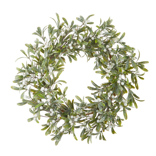 Mistletoe Wreath - 20"