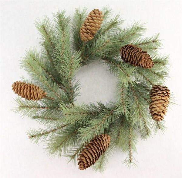 Pine Pinecone Candle Ring