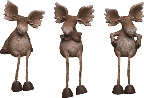 Christmas Moose Shelf Sitter- 3 Options