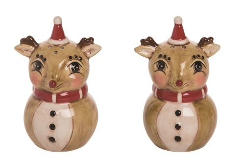 Nostalgic Reindeer Salt and Pepper Set