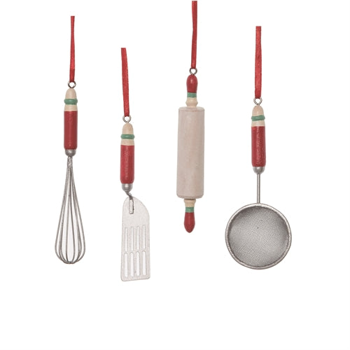Wood Baking Christmas Tools Ornaments