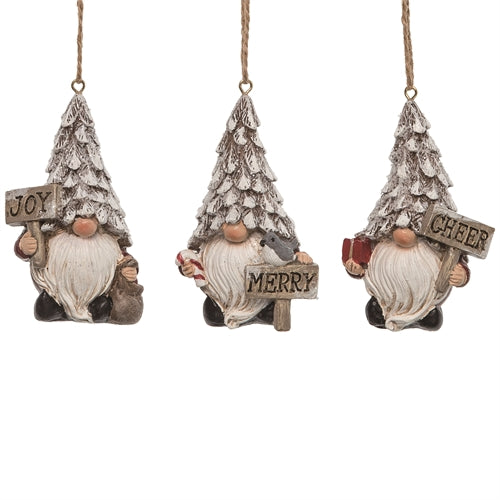 Birch Gnome Ornaments - 3 Options