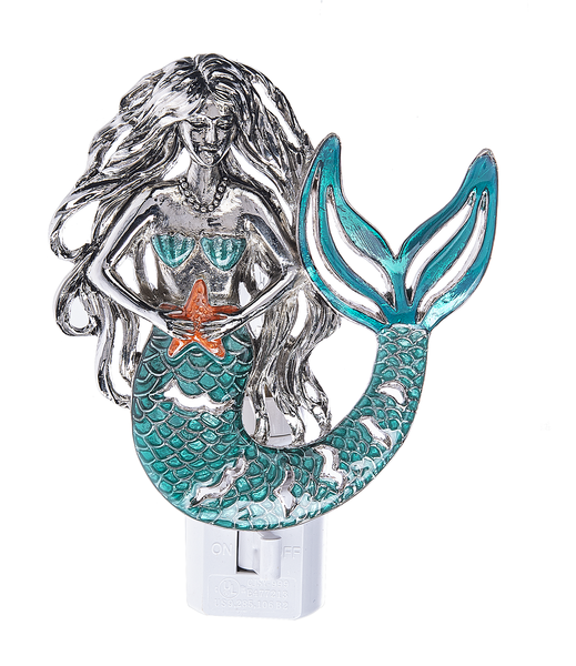 Blue Mermaid Night Light