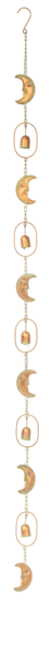 Moon with Bell Rain Chain