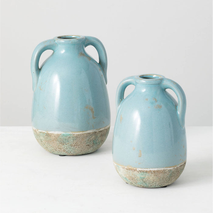 Handled Bottle Vase - 2 Sizes