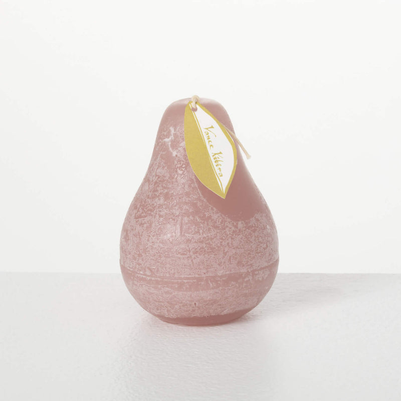 Pear Pillar Timber Candles