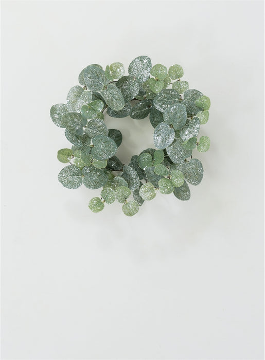 ICED EUCALYPTUS CANDLE RING
